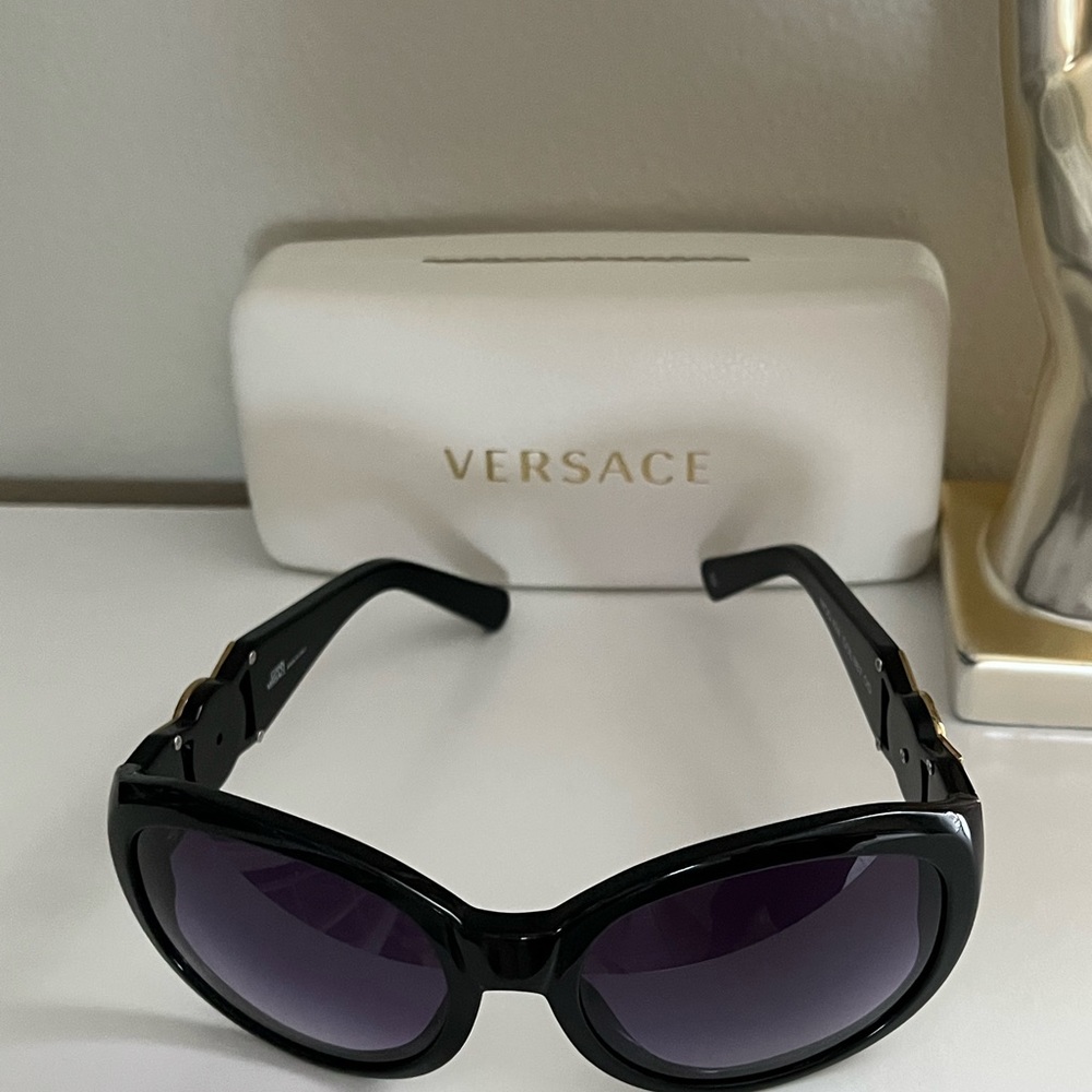 Authentic Versace sunglasses - black frame